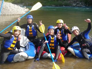清流長良川でダッキーツアー