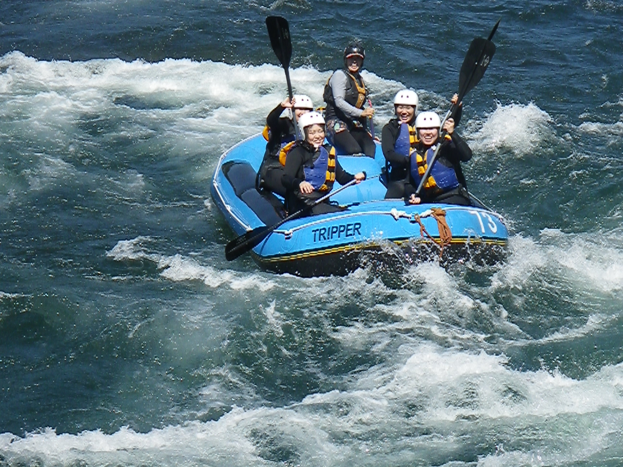 ラフティング半日コース~長良川急流川下り~