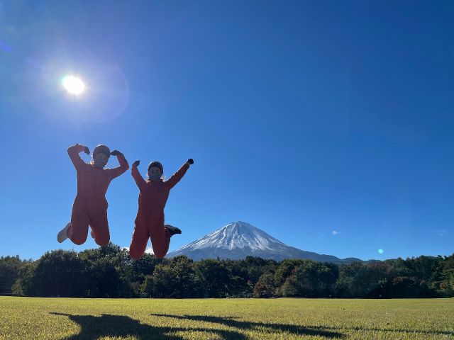 「楽しさは全身で」体験後の「楽しかった」を楽しみに頑張ってます。