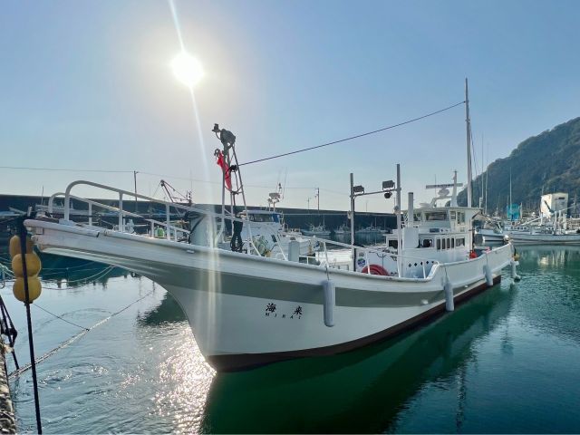 遊漁船「海来(みらい)」で、いざ太平洋の海原へ、冒険クルーズ!!