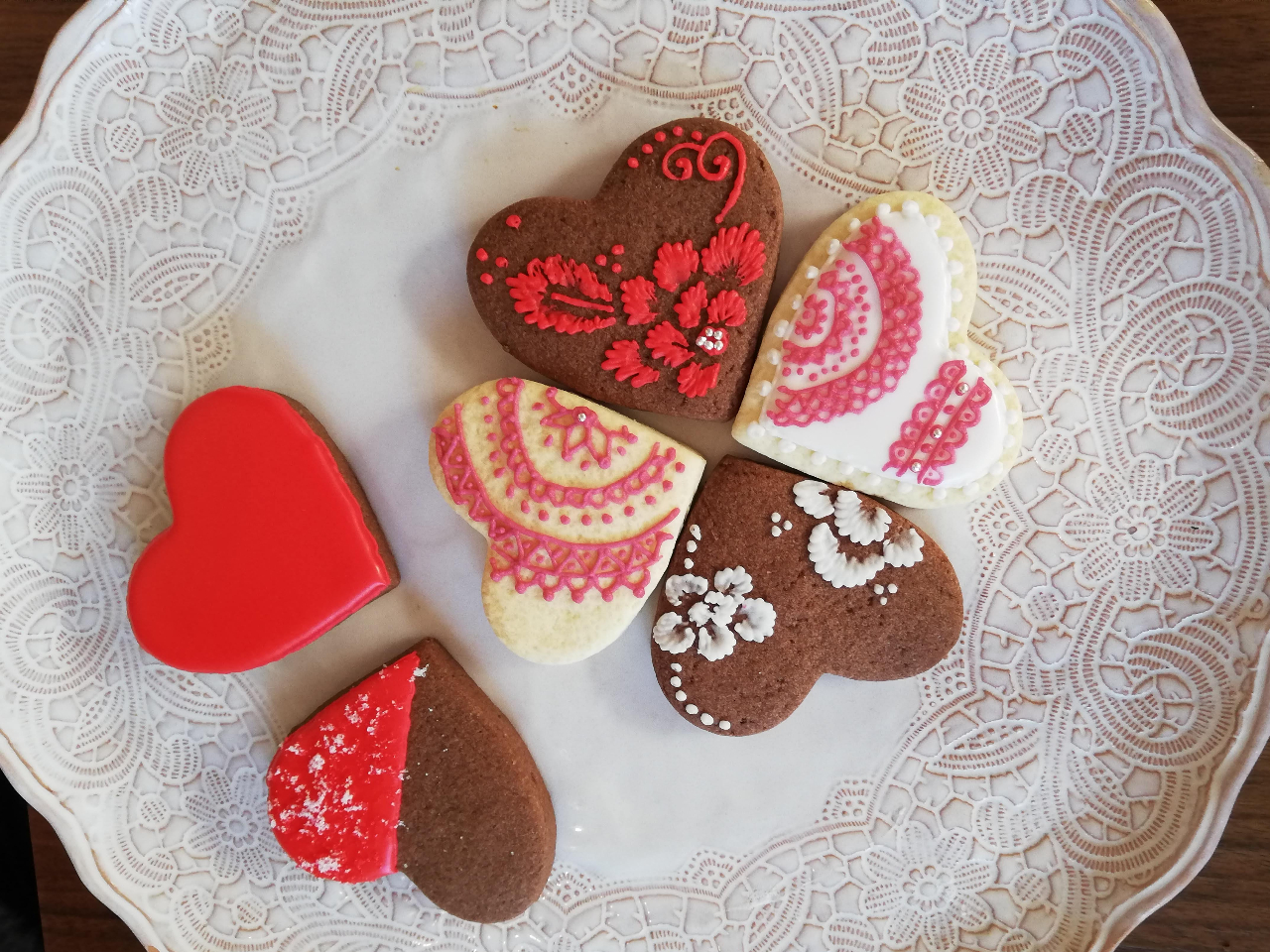 生徒様作品です。バレンタインのプレゼントになさったそうです。