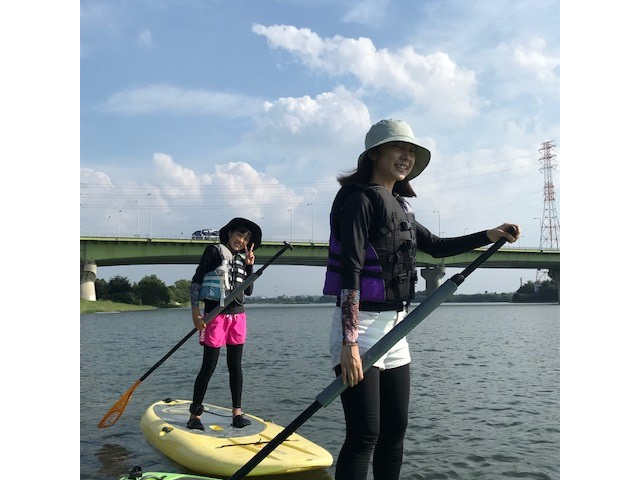 埼玉県 彩湖でSUPスクールはじめました！ウインドサーフィンプロ 