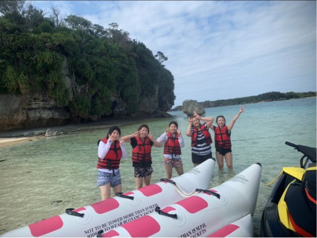 無人島上陸もできちゃいます!!