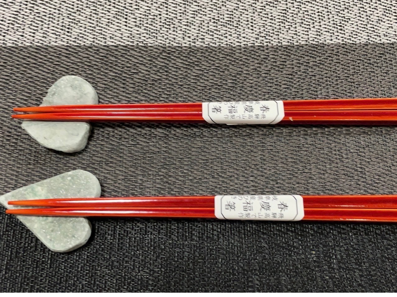 学び旅♪笏谷石 箸(カトラリー)置きづくり体験