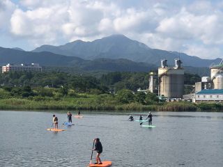 米山を見ながら! のんびりしてください!