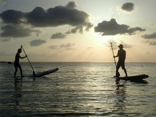 1日の終わり、夕陽の色に包まれて過ごす。癒しのひと時です。