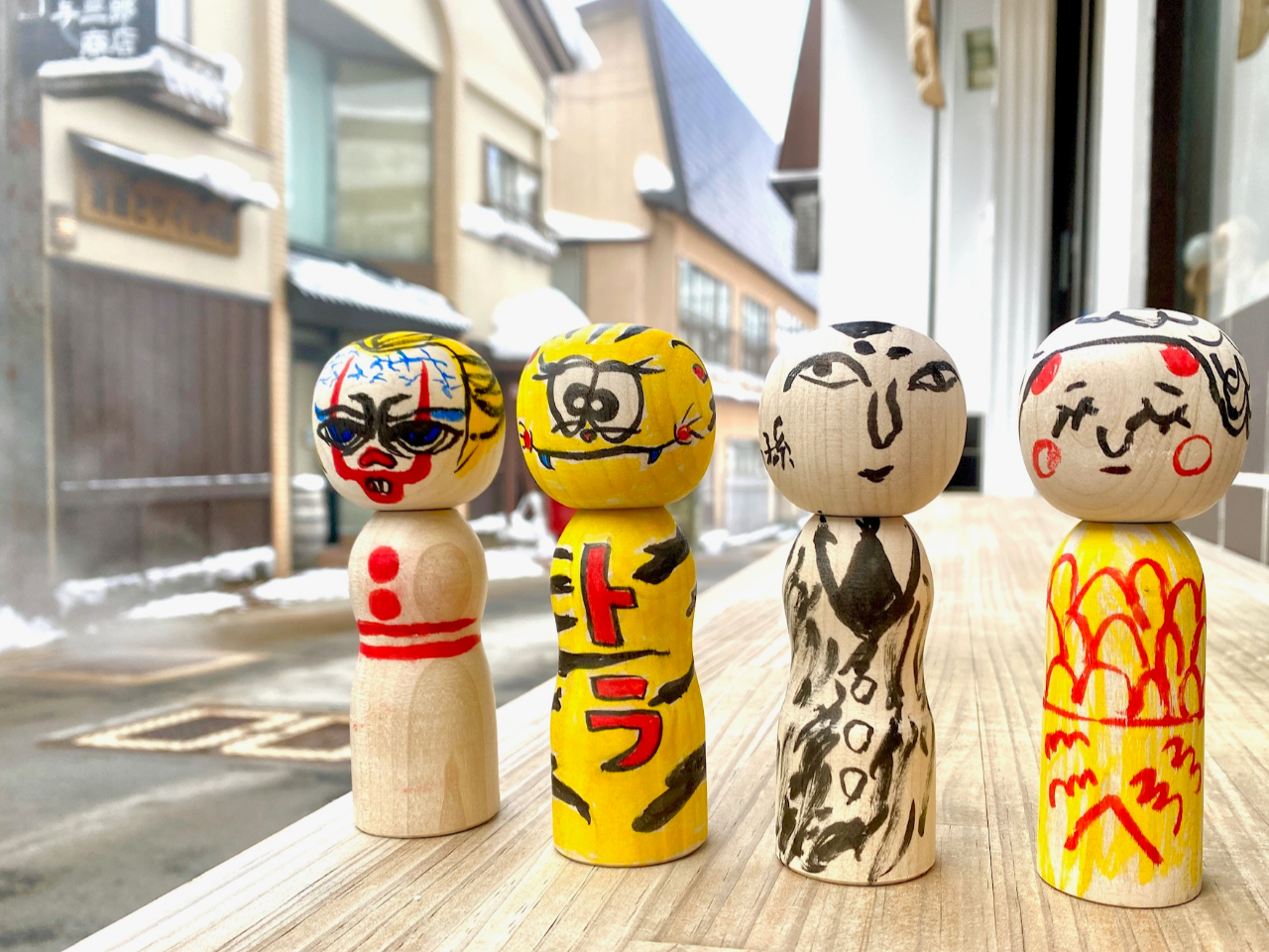 【世界に一つだけ】自由にデザイン・体験型おみやげ『こけしあーと』/<友達・家族連...