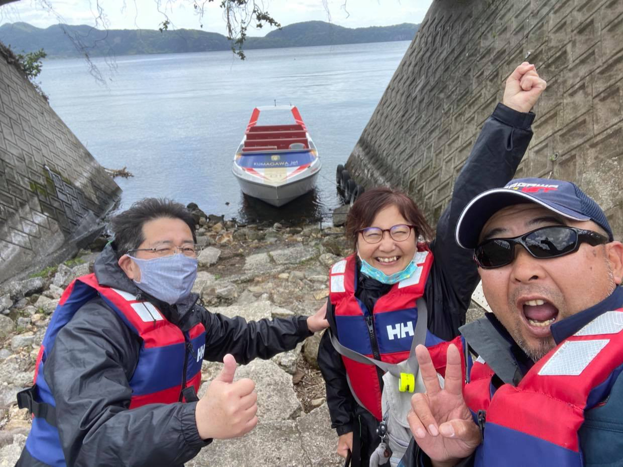 午後【スリル満点！ジェットボート】池田湖一周プレミアムフルコース