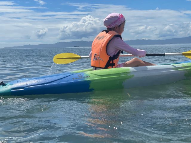 お子様から大人まで!海に落ちる心配がほとんどありません^^