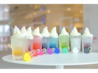 大人気!カラーポップソーダフロートと展望台入場券がセットになりました☆★