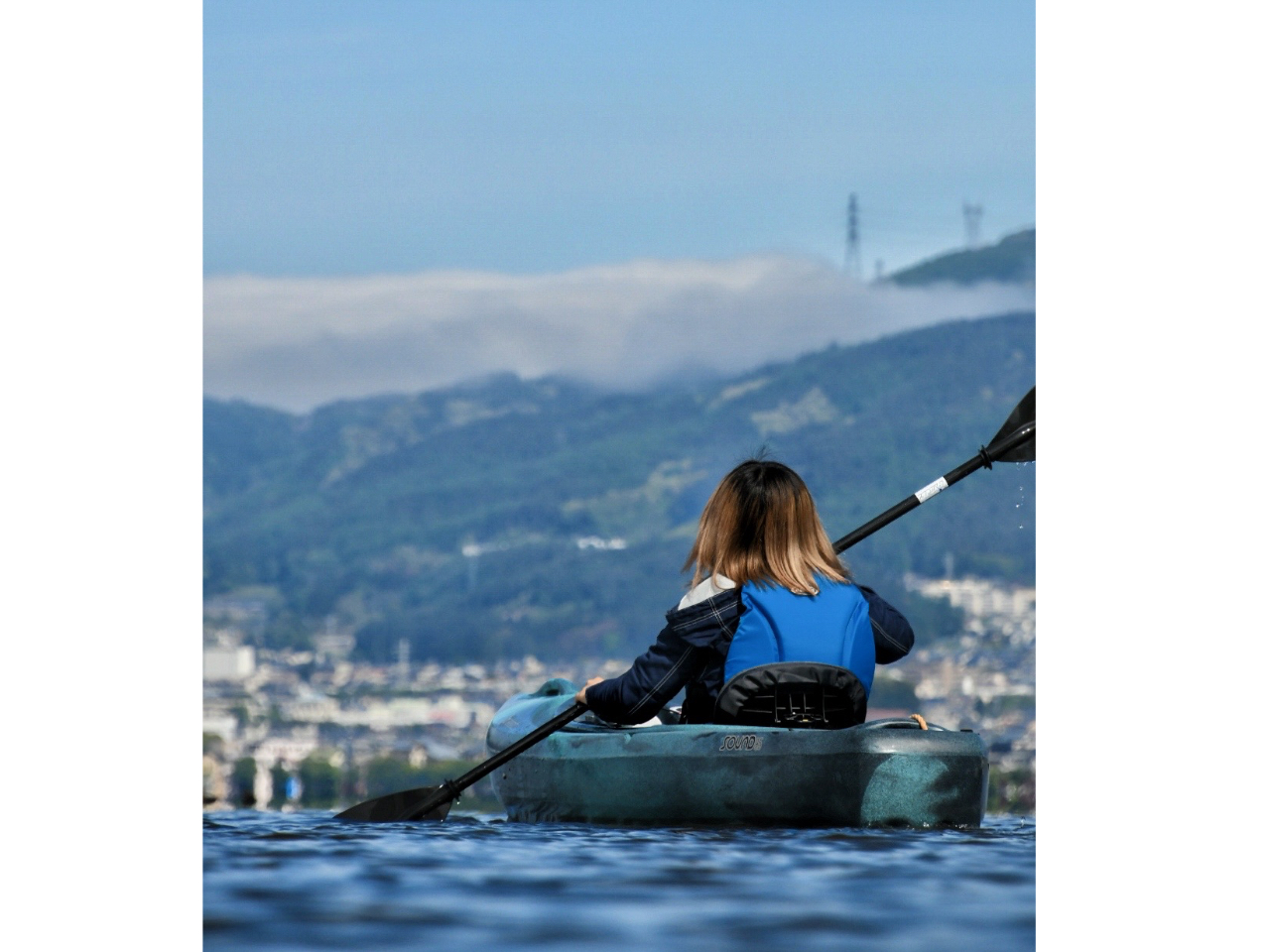 おひとり様も大歓迎!まるで諏訪湖を独り占めしているような感覚に...