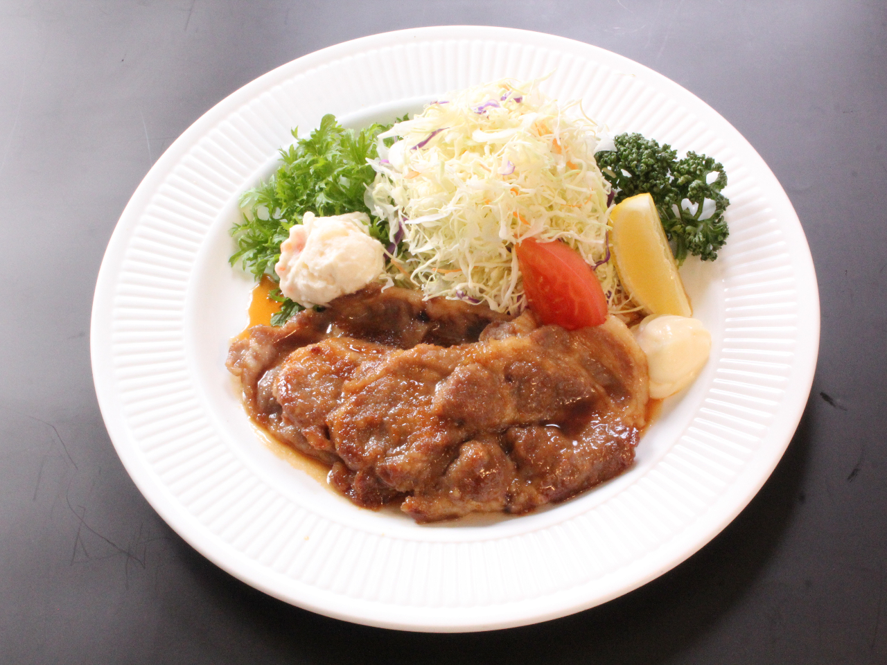 生姜焼きプレート