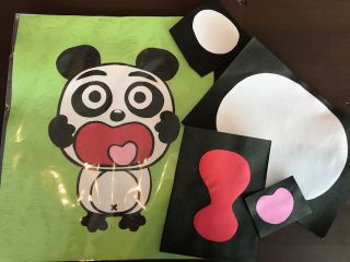 ペタペタするだけで可愛い絵が完成 切り絵 貼るだけコース 茜 千畳茶屋 じゃらん遊び体験