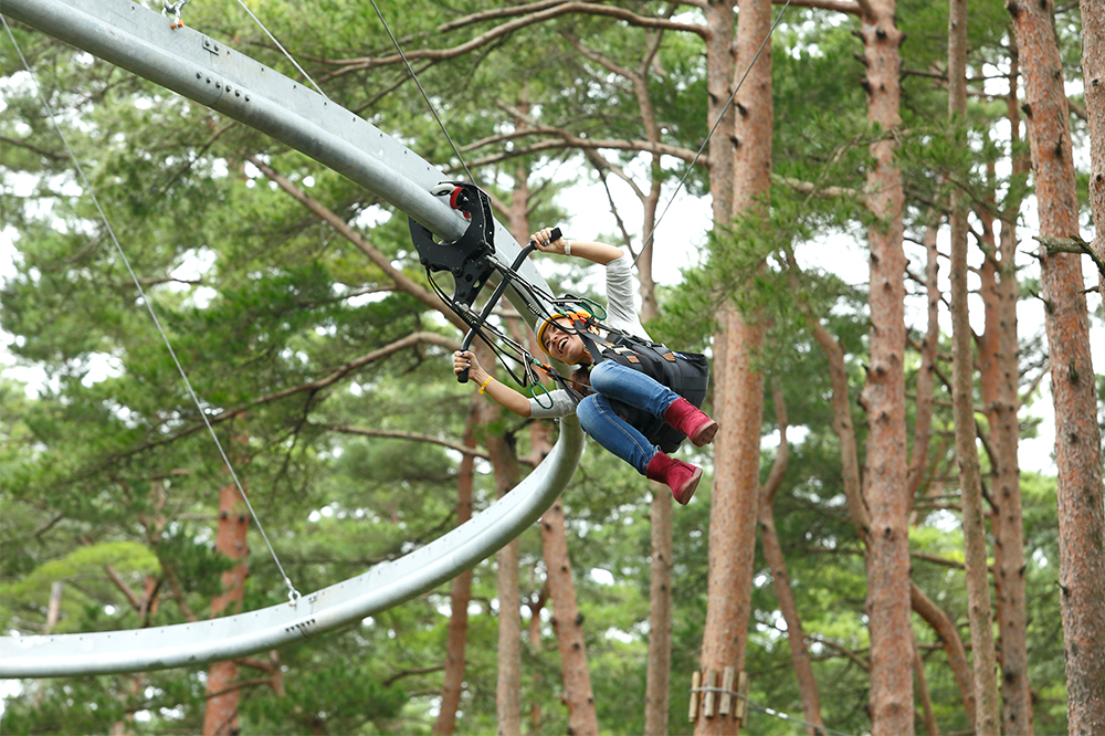 ���[���O���C�_�[�@�X�̒��𒹂̂悤�ɋ삯������u���Ȗ`���I