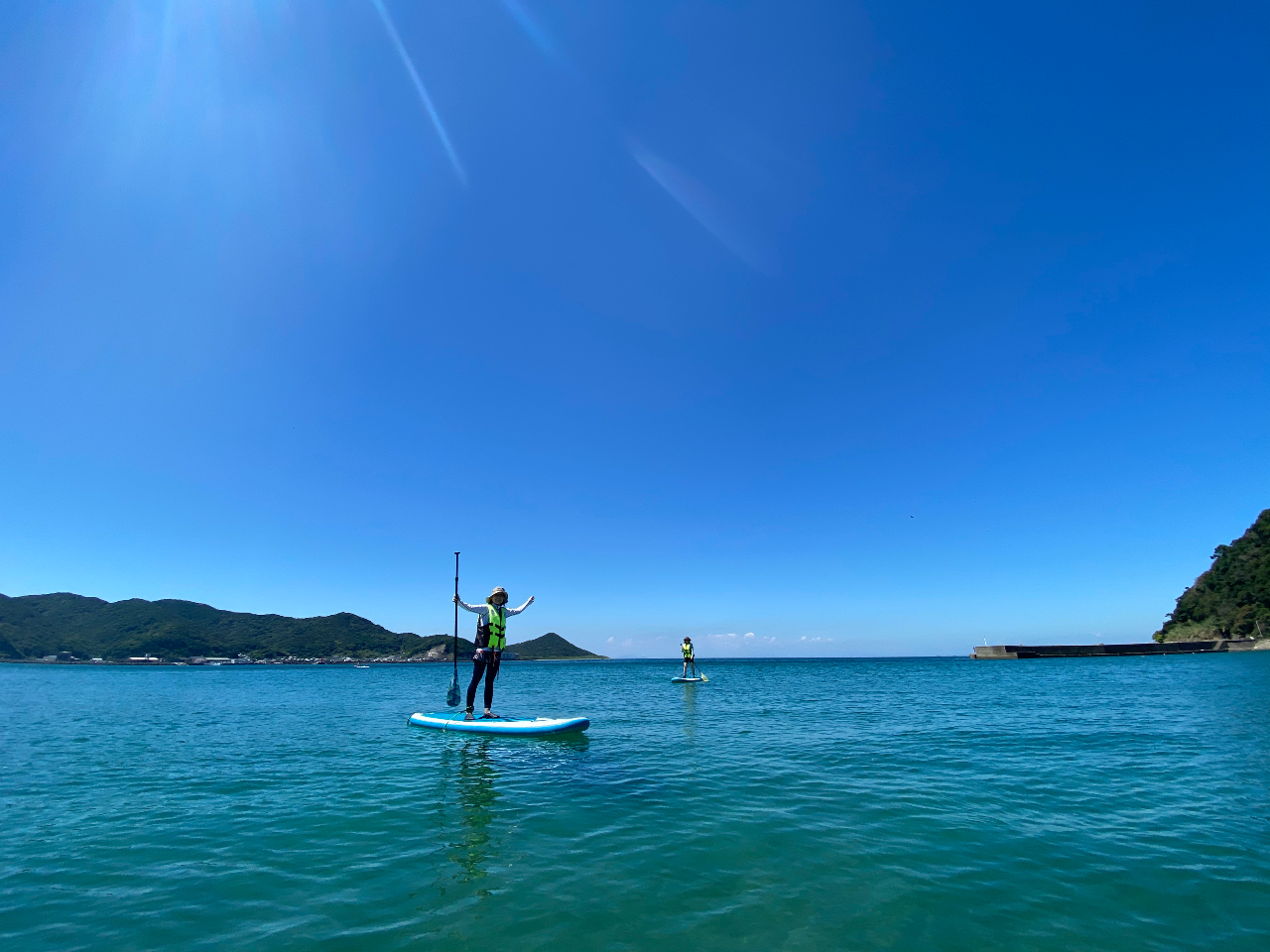 夏は海も空も真っ青!