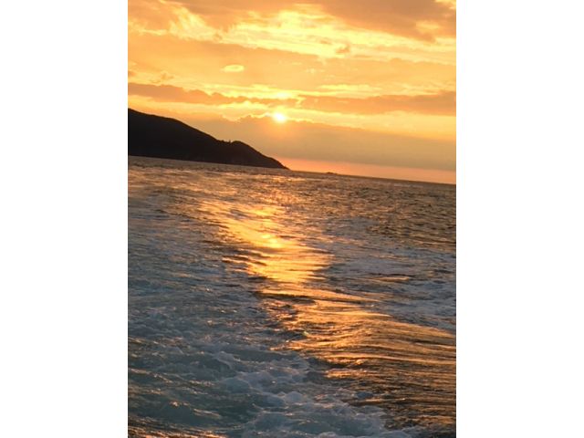 太陽が作る海の道