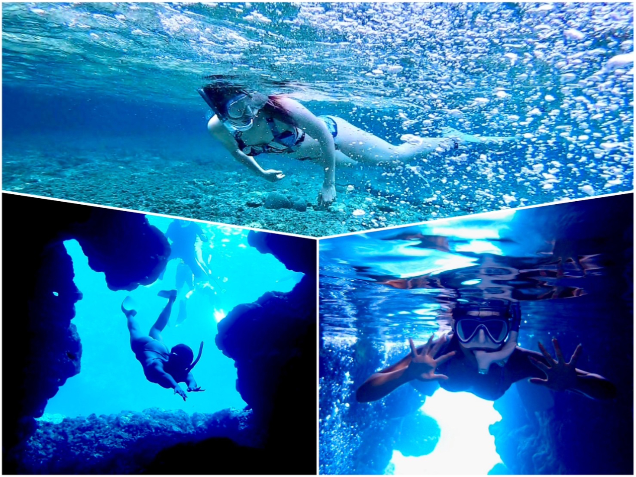 宮古島の青の洞窟(サファイアケイブ)