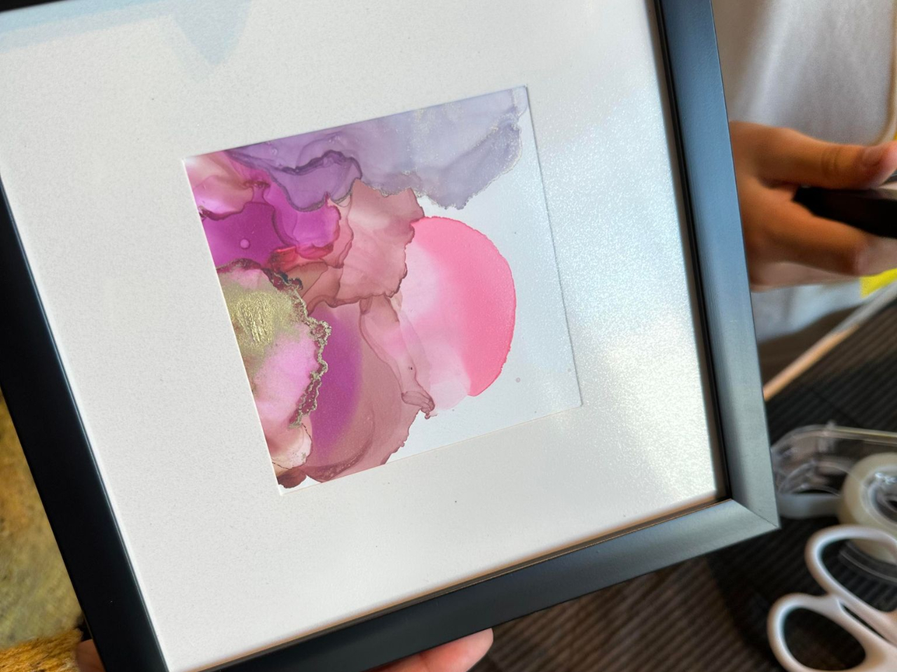 「ずっとやってみたかった」とおっしゃって下さった体験者の笑顔が忘れられません!素敵な作品をありがとうございます!