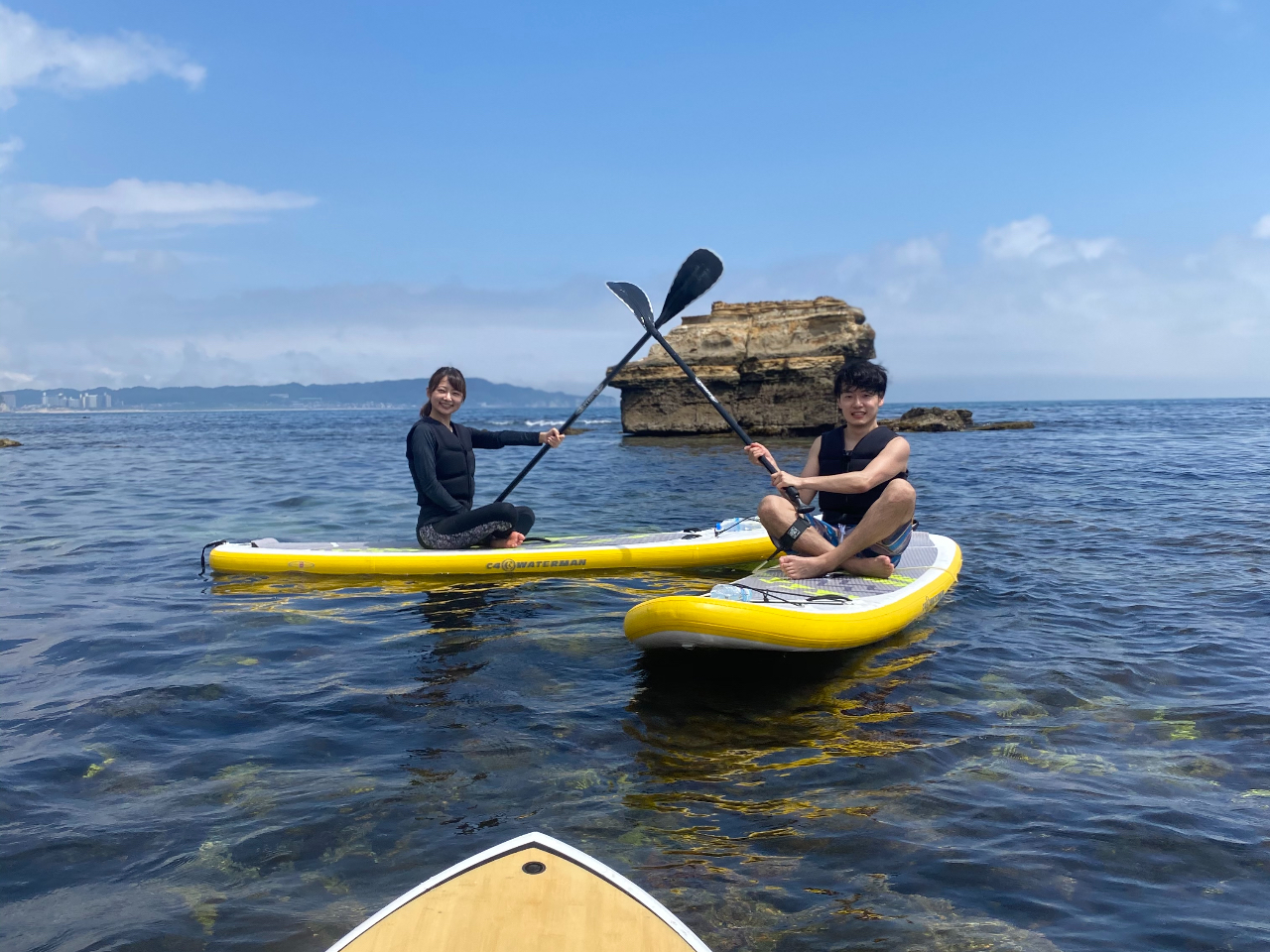 【少人数制!勝浦・SUPクルーズ】さあ、勝浦のキレイな海でSUPを体験しよう!海...