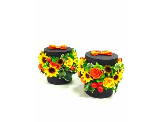 シーズンレッスン・夏のボックスアレンジ・ビタミンカラー♪