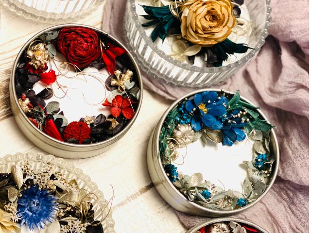 アロマ ドライフラワー好きの方必見 アロマストーンフラワー缶ワークショップ おうちサロン凛々 Riri じゃらん遊び体験 アロマ ドライフラワー好きの方必見 アロマストーンフラワー缶ワークショップ おうちサロン凛々 Riri じゃらん遊び体験