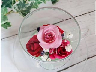 ボトルフラワー レッスン かわいいお花で生活に彩りを 初めての方でもどうぞ 女性におすすめ Flower笑顔 網干教室 じゃらん遊び体験