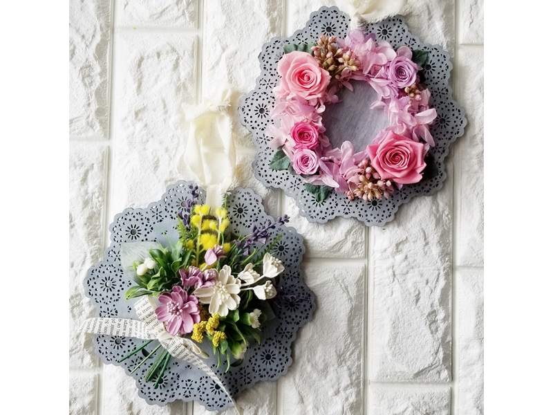 【プリザーブドフラワーアレンジ体験*2時間】JR春日駅から徒歩5分!手ぶら/お一...