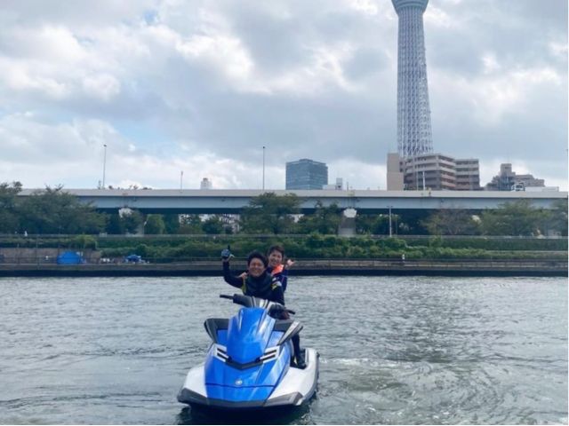 ジェットスキー 東京湾ツーリング ディズニーランド お台場 レインボーブリッジ スカイツリーコース 先導付きで安心 免許をお持ちの方向け Free Jet じゃらん遊び体験 ジェットスキー 東京湾ツーリング ディズニーランド お台場 レインボーブリッジ スカイツリーコース 先導付きで安心 免許をお持ちの方向け Free Jet じゃらん遊び体験
