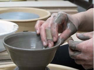 粘土の手触りをお楽しみください♪