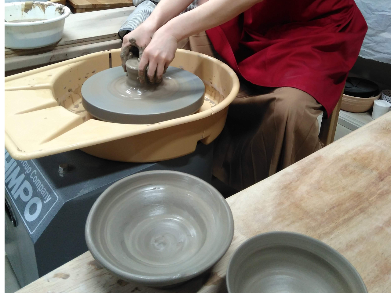 坂東市×陶芸体験】電動ろくろでオリジナルの食器を作ろう！＜初心者