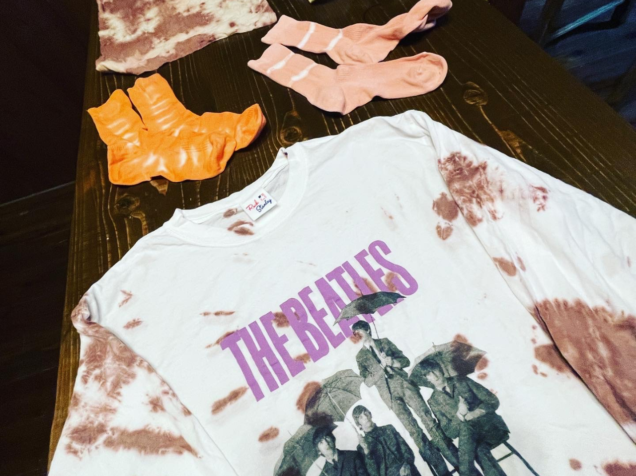 ベンガラ染め色々