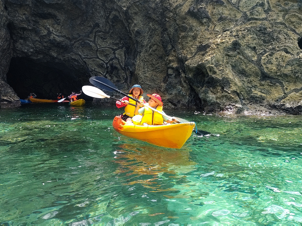 keep pudling !小港海岸〜コペペ洞窟