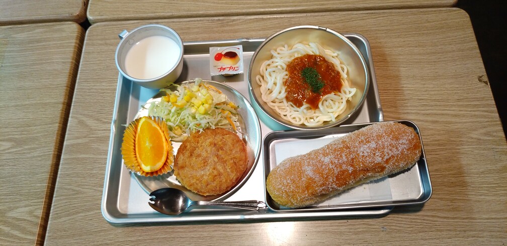 昔懐かしの学校給食♪