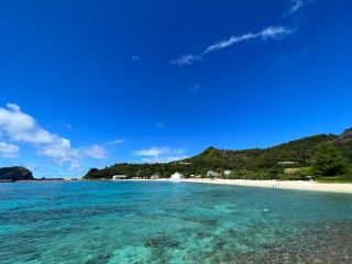 入港日の午後は前浜(大村海岸)からツアー開始