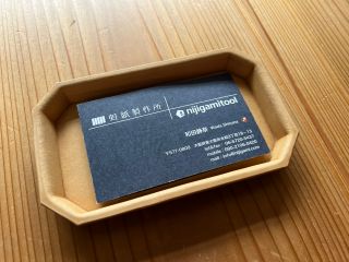 名刺サイズのかっこいいトレイ!!