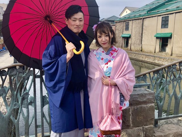 【小樽・着物レンタル着付け】小樽の街をゆっくり散策3時間プラン♪豊富なラインナッ...