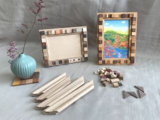 自分だけのオリジナルフォトフレームが作れます。