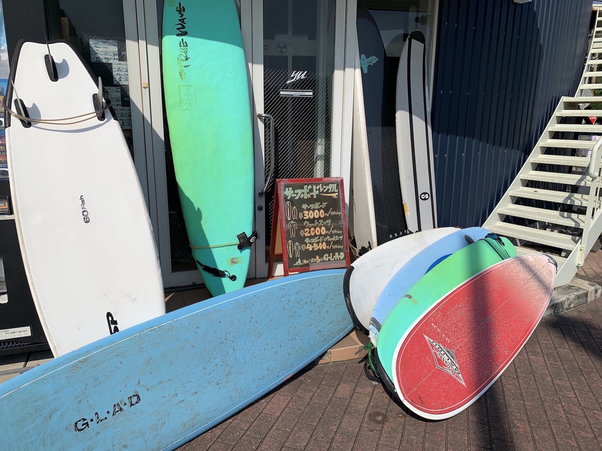 ファンボード : 7’4/7’6/8’0・ロングボード : 8’2/9’0/9’2/9’6