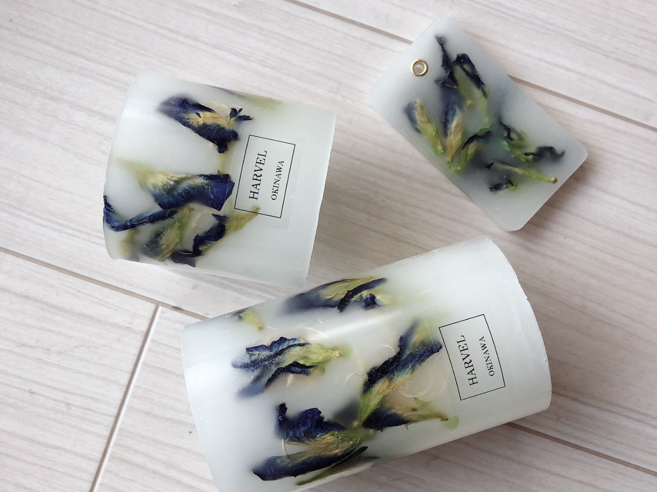 キャンドルが2つ