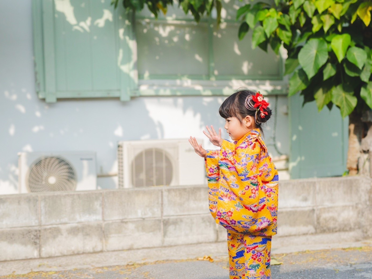 外国人住宅地でのひとこま