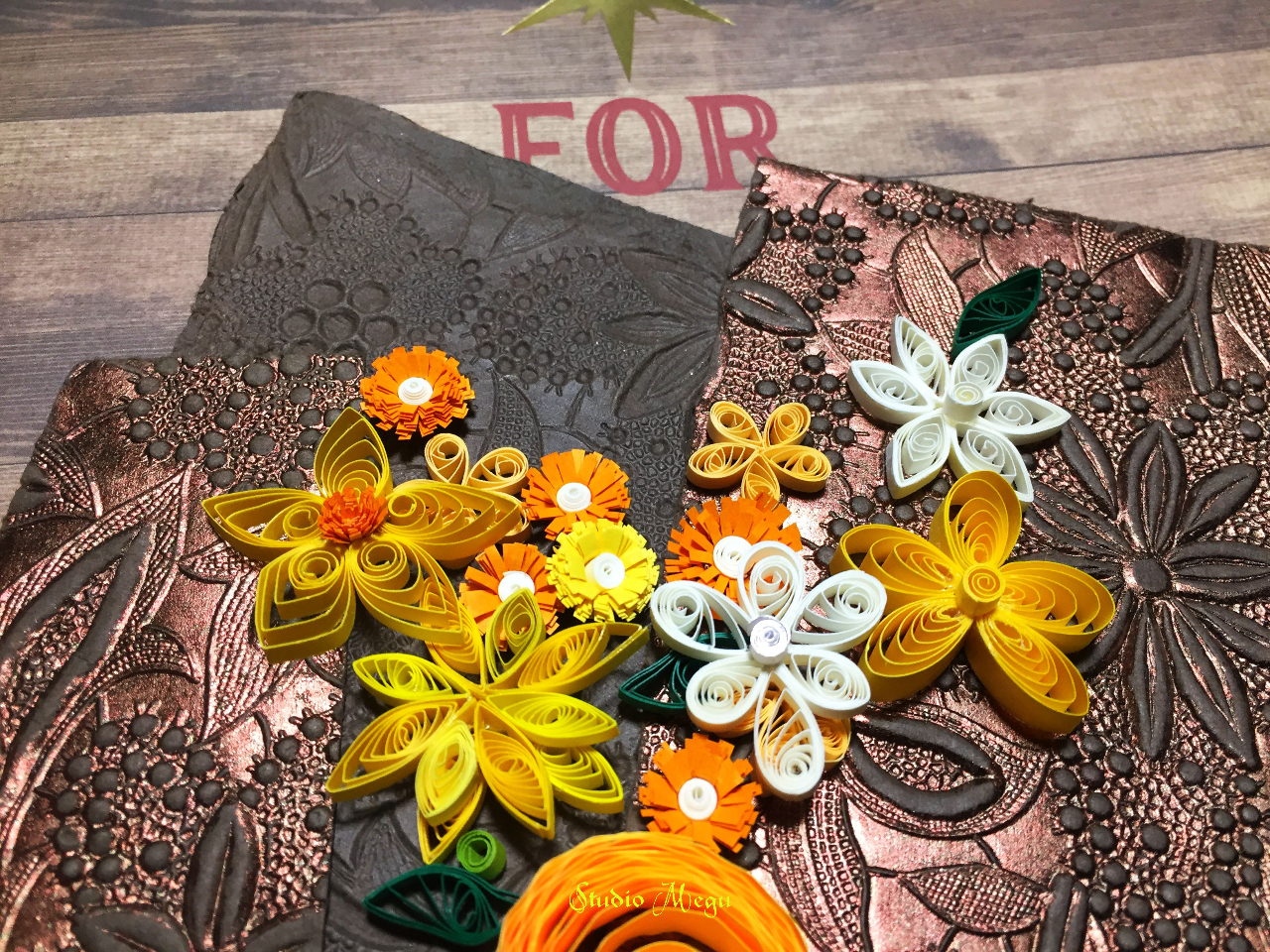 *新静岡駅すぐ*ペーパークイリングのグリーティングカード作り体験♪水引きのアレン...