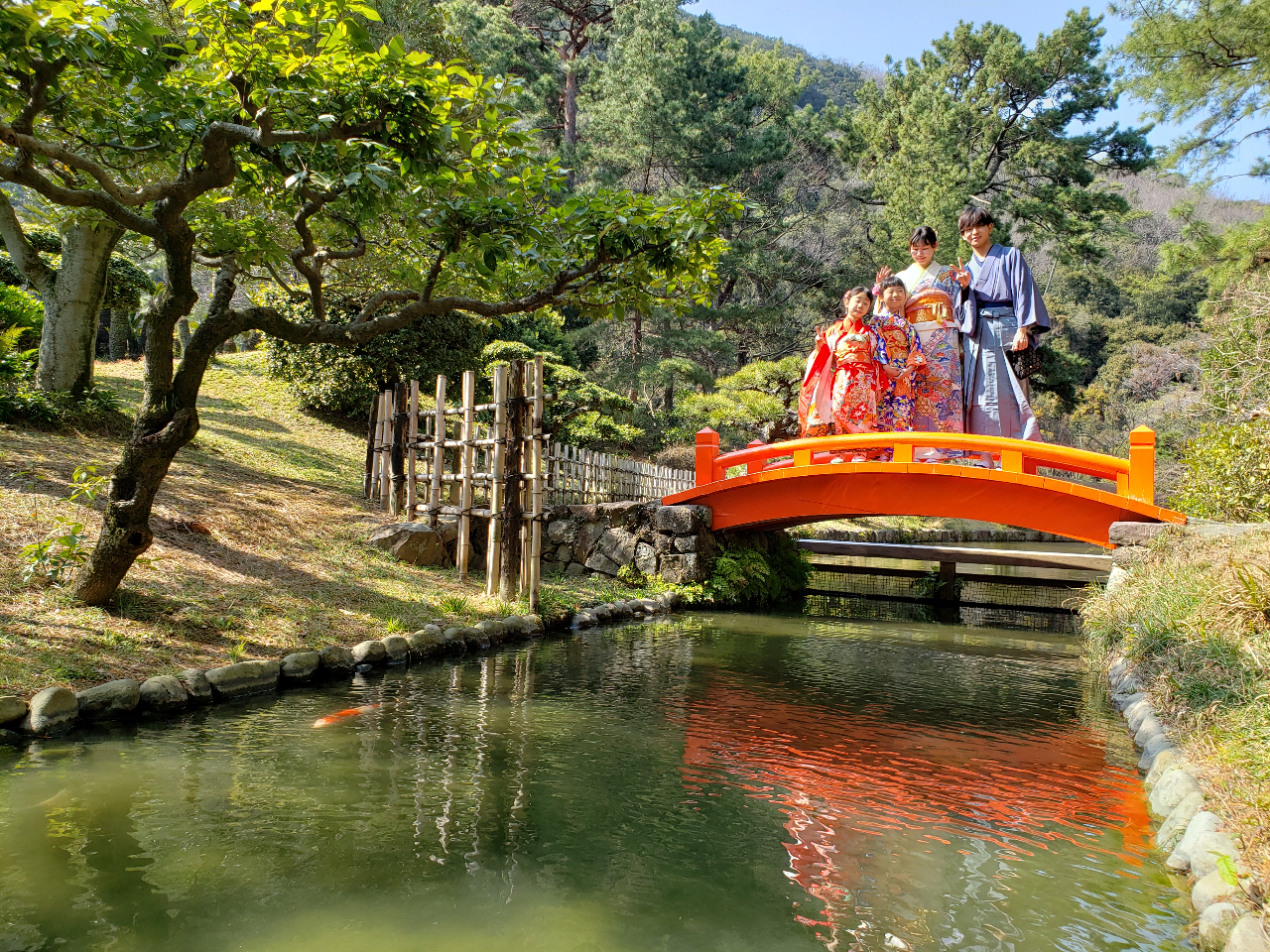 園内には写真映えするスポットが満載です!