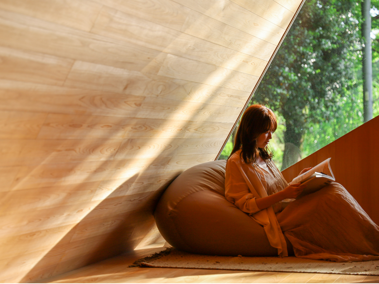 吉野の木だからこそ造れる特別な空間。