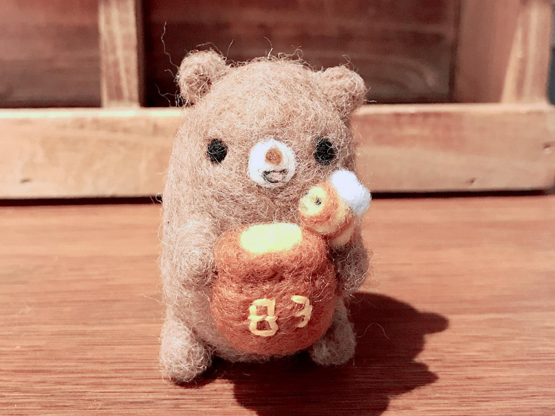 クマと蜂蜜とハチ