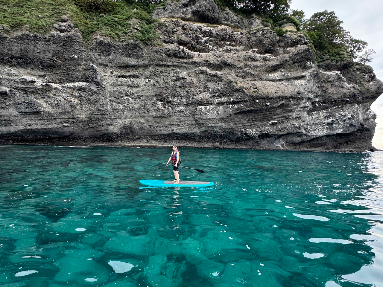 北海道/小樽 塩谷】K＆M 海エメラルド SUP ツアー！《プロ撮影の水上