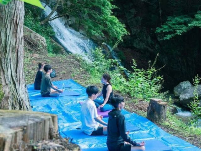 みどり市 滝yogaリトリート 大自然の中でヨガを学びましょう 古民家の隠れ宿 神梅館 じゃらん遊び体験 みどり市 滝yogaリトリート 大自然の中でヨガを学びましょう 古民家の隠れ宿 神梅館 じゃらん遊び体験