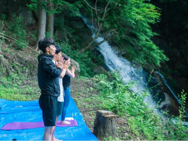 みどり市 滝yogaリトリート 大自然の中でヨガを学びましょう 古民家の隠れ宿 神梅館 じゃらん遊び体験 みどり市 滝yogaリトリート 大自然の中でヨガを学びましょう 古民家の隠れ宿 神梅館 じゃらん遊び体験