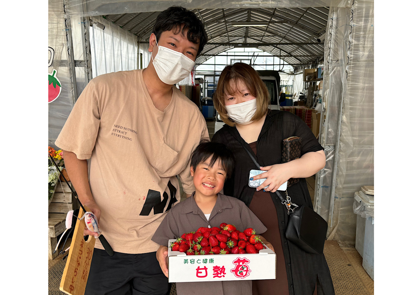 ストロベリーランド筑西 5月下旬まで開催予定です!