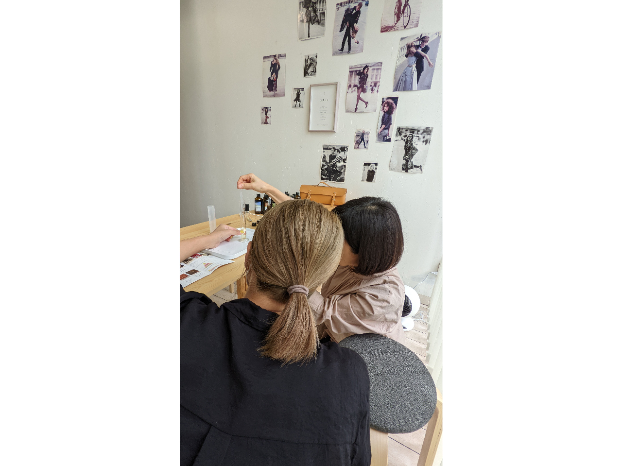 香料選びのポイントもアドバイスさせていただきます♪