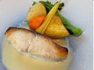 鰆の塩麹焼き 〜クリームソース〜